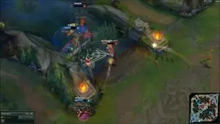 Twisted fate amazing triple kill