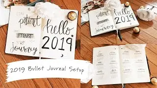 My 2019 Bullet Journal Setup | Simple & Minimalistic | For Beginners