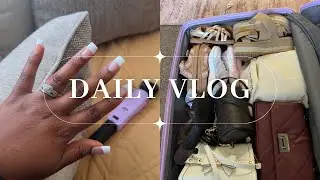 Vacation Maintenance| Nails| Hair| Pack with me