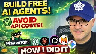 I Automated AI Agents for $0 by using AI Chats vs AI APIs (Playwright Experiment)