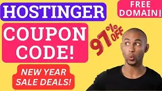 Hostinger Coupon Code 2026 &ndash; Get 97% OFF + Free Domain!