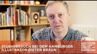 Studiobesuch beim Illustrator Dieter Braun
