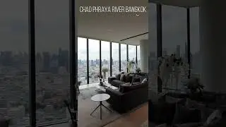 Unbeateable River Views Luxury Condo Bangkok #luxurycondo #amazingview