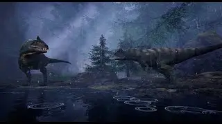 Dinosaur, Unreal 4 Engine, Carnotaurus