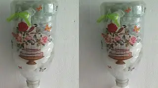 Puxa saco com galão de 5 litros