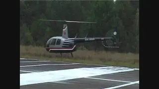 Robinson R44 autorotation