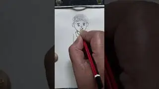 Easy drawing of boy using alphabet 'H' #boy #drawing #art #alphabet #passobemsolto #shorts #viral