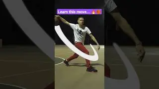 STIFF LEG Cross ❌ Simple and Effective STREETBALL move ⛹️&zwj;♀️ #shorts