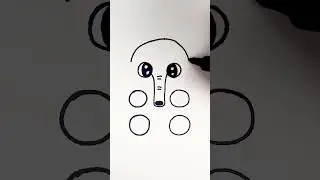 🐘 Easy & Fun Way to Draw an Elephant! 🎨 | Kids Drawing