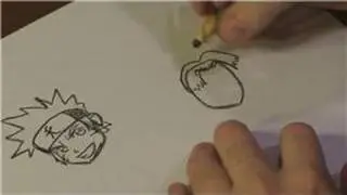 Drawing Lessons : How to Draw Naruto Hair Styles