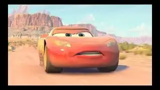 Doc teaches McQueen how to drift