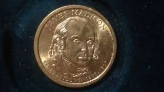 Presidential Dollar Coin: 2007 James Madison