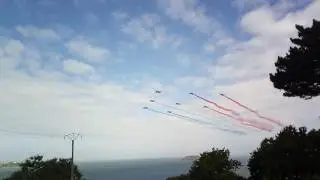 Passage bas patrouille de France // Low pass 