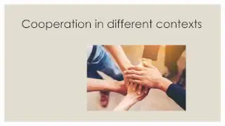 Chapter  14 &ndash; Cooperation inside a community