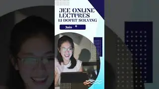 JEE ONLINE 1:1 LECTURES || JEE Crash Course #shorts