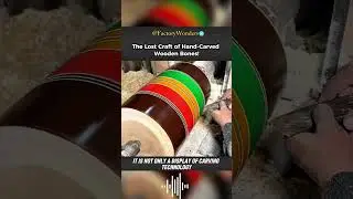 Handmade Wooden Drum From Scratch &mdash; Traditional Craftsmanship! #shorts