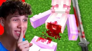 Minecraft pero Puedo Partir Cualquier Cosa!