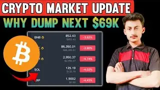 Crypto Market Crash Explained | Why Bitcoin Can Dump to $69K | BTC, ETH, SOL Update