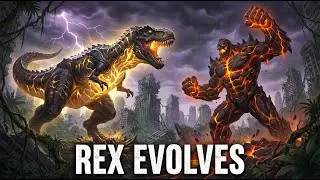 Titan Rex Evolves: King of Ruins vs. Cosmic Invader! 🔥 | Episode 4 | Season 3