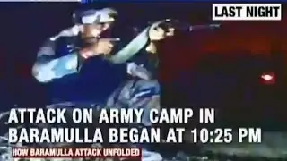 Terrorists Attack Army, BSF Camps In Baramulla - One Jawan Martyred