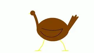 Walking Turkey Animation (Test) | Pivot Animator 5