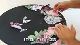 How to paint a DIY Table into a Victorian Gothic Table | DecoArt&reg;