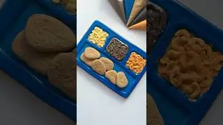 Kid Cuisine cookie💙 recipes and supplies linked in my bio #cookiedecorating #satisfying #asmr