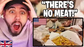 Brit Reacts to Americans trying UK Chinese Takeaway for the First Time!