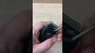 Citroen smart proximity key battery change -EASY DIY #carkeys #automobile #mechanic #citroen