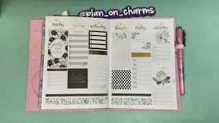 Plan With Me | March 31 - April 6 | Print Pression B6 Hardbound Weekly Setup