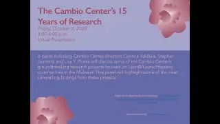 The Cambio Center's 15 Years of Research