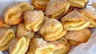 Печенье творожные треугольники! Гусиные лапки.