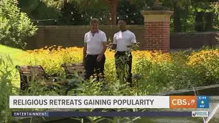 Religious retreats gaining popularity