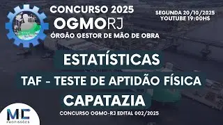 TAF OGMO Rio de Janeiro: An&aacute;lise Estat&iacute;stica Completa + Pr&oacute;xima Etapa Psicol&oacute;gica!