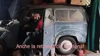 Fiat topolino 500 C Belvedere - Parte 13 Cambio olio e test vari