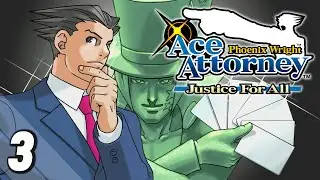 Phoenix Wright: Ace Attorney &mdash; Justice For All HD - Ep3 (Case 3 - Second Half) || LunarJade Streams