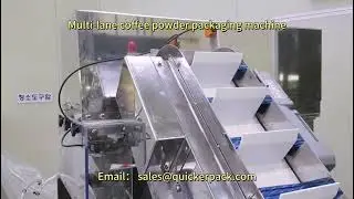 High speed Multi-lane Powder Stick Pack Packing Machine production line #packagingmachine #machine