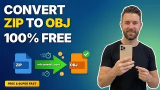 Free Online Tutorial: Convert ZIP Format to OBJ