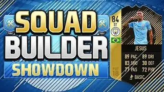 FIFA 18 SQUAD BUILDER SHOWDOWN!!!! THE BEST CARD ON FIFA 18!!! Inform Gabriel Jesus