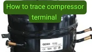 How to trace compressor running starting and common point for connection #zkmultitech