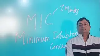 MIC || Minimum Inhibitory Concentration|| Microbiology III Sem Tricky Way