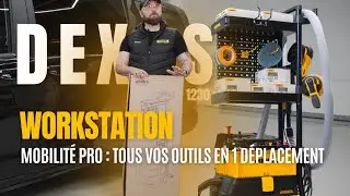 Episode 2 - Workstation DEXOS 1230 - Transformez votre extracteur de poussi&egrave;re en atelier mobile