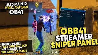 FREE FIRE HEADSHOT PANEL | OB42 PANEL 100% ANTIBAN ALOK FIX #freefire