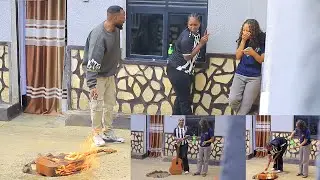 ANITA atwitse Kitari ya EMILE none reba ibimubayeho . # prank 1 # 😒