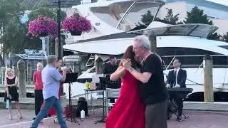 Tr&iacute;o Messiez: El Choclo. City Dock Tango. Annapolis. July 5, 2025