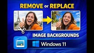 How to Remove or Replace Image Backgrounds in Photos App on Windows 11 | GearUpWindows