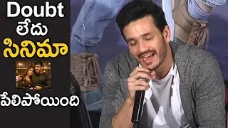 Akhil Media Interaction about Mr Majnu Movie at Success Meet Press Meet | Life Andhra Tv