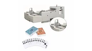 Playing Cards Cutting And Collating Machine Slitting Machine Poker Cutter Die Cutting Machine
