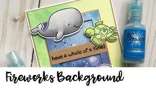 Learn to Create Vibrant Backgrounds With Fireworks Spray