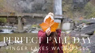 A Perfect Fall Day: Taughannock & Buttermilk Falls | Finger Lakes